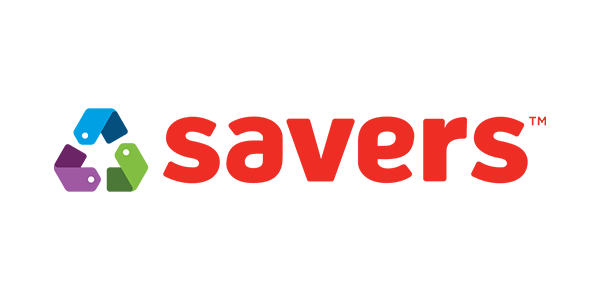 Savers logo with link to savers website