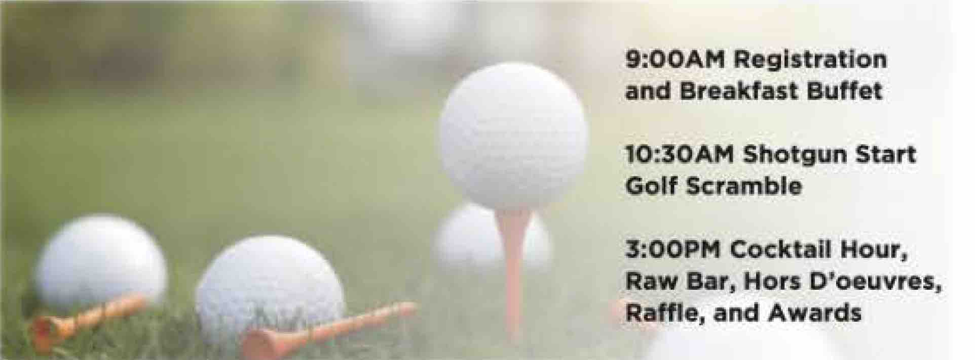 Golf tournament schedule