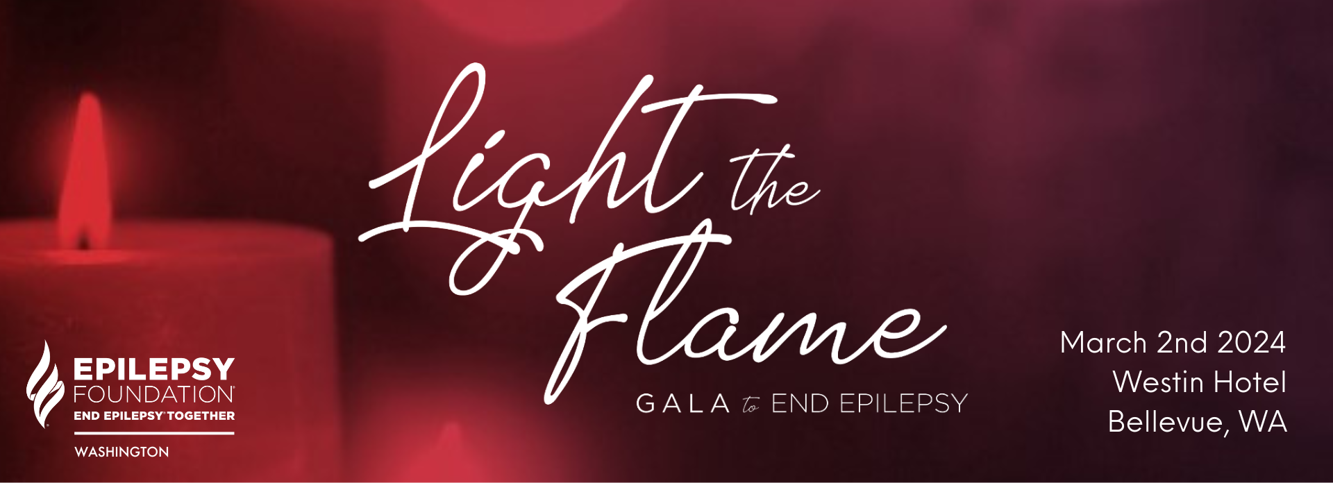 light the flame banner