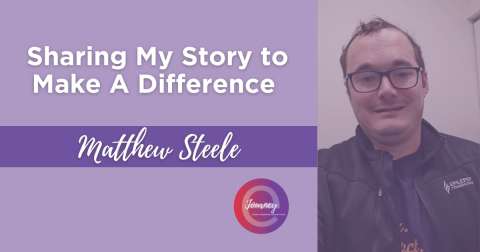 Matthew Steele is sharing about how he works to make a difference for people with epilepsy 