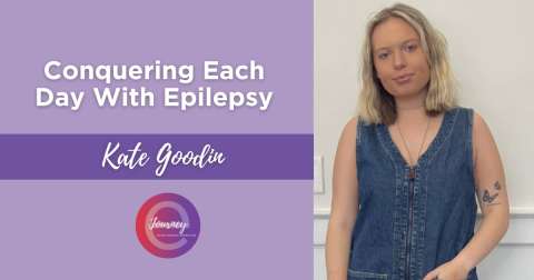 Kate is sharing her journey with seizures as a student and young adult to help raise awareness about epilepsy 