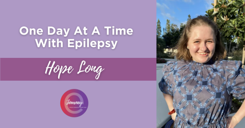 Hope is sharing her journey with epilepsy and how she won't let seizures stop her from pursuing her career goals