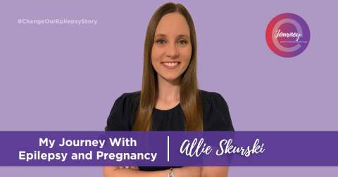 Allie is sharing her journey with epilepsy and pregnancy 