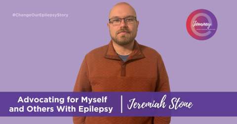 Jeremiah is sharing his story about advocating for epilepsy awareness