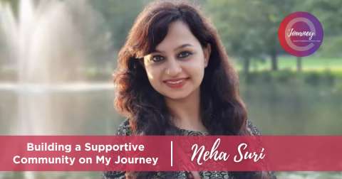 Neha is sharing her story about how building a support system helped on her epilepsy journey