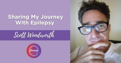 Scott is sharing his journey with epilepsy