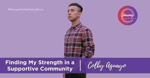 Read Colby's eJourney about how support helped him overcome the challenges of living with epilepsy