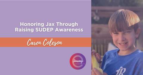 Jax's eJourney as shared by his grandmother Caren Coleson