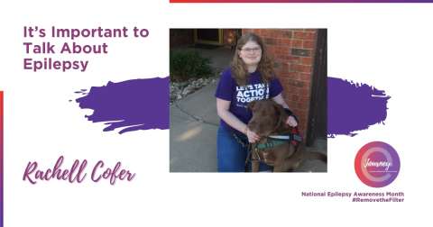 Rachell Cofer shares why it is important to talk about epilepsy 