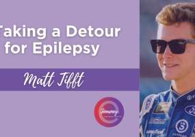 Former NASCAR driver Matt Tifft shares his epilepsy journey to raise awareness