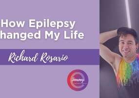Richard is learning to control his life with an epilepsy diagnosis, instead of letting epilepsy control him