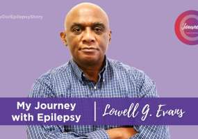 Lowell is sharing his journey with epilepsy to inspire and encourage others