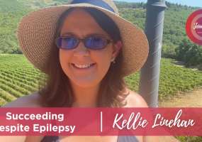 Kellie is sharing how she succeeds despite epilepsy and seizures 