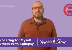 Jeremiah is sharing his story about advocating for epilepsy awareness