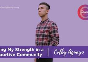 Read Colby's eJourney about how support helped him overcome the challenges of living with epilepsy
