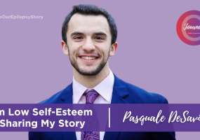 Read Pasquale's story about how he overcame low self-esteem to share his epilepsy story