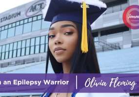 Olivia is sharing her journey with seizures and epilepsy 