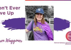 Karen Waggoner shares her story about overcoming epilepsy challenges