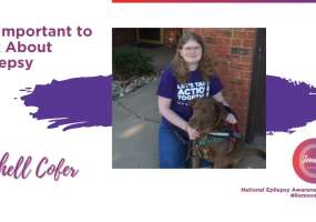 Rachell Cofer shares why it is important to talk about epilepsy 