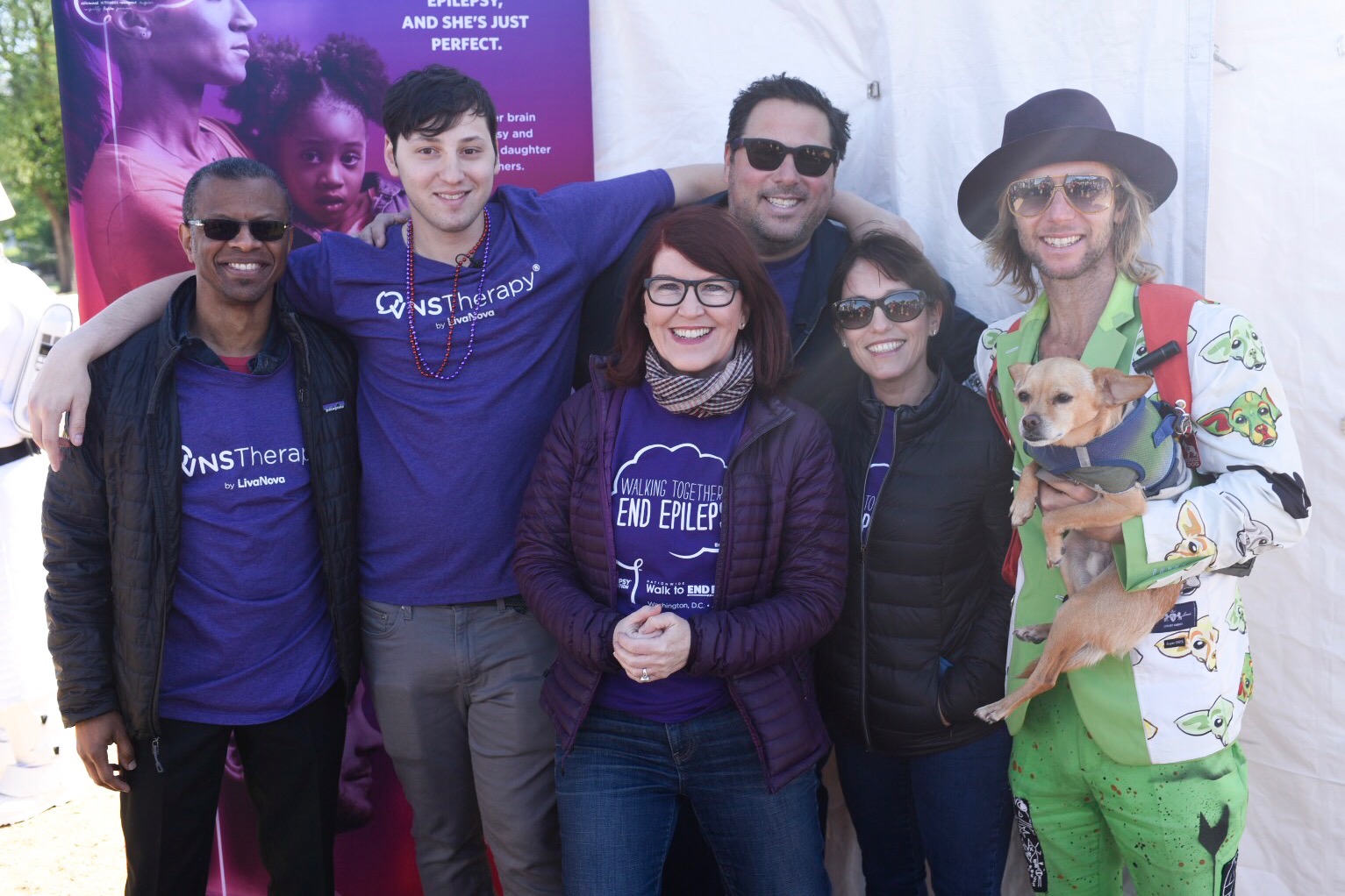 Celebrities at Walk to End Epilepsy D.C.