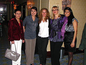  Christiana Liu RD, Jennifer Fabe RD, Susie Gingrich RD (Nutricia), Margaret Maye, and Nita Parsnani (Nutricia)